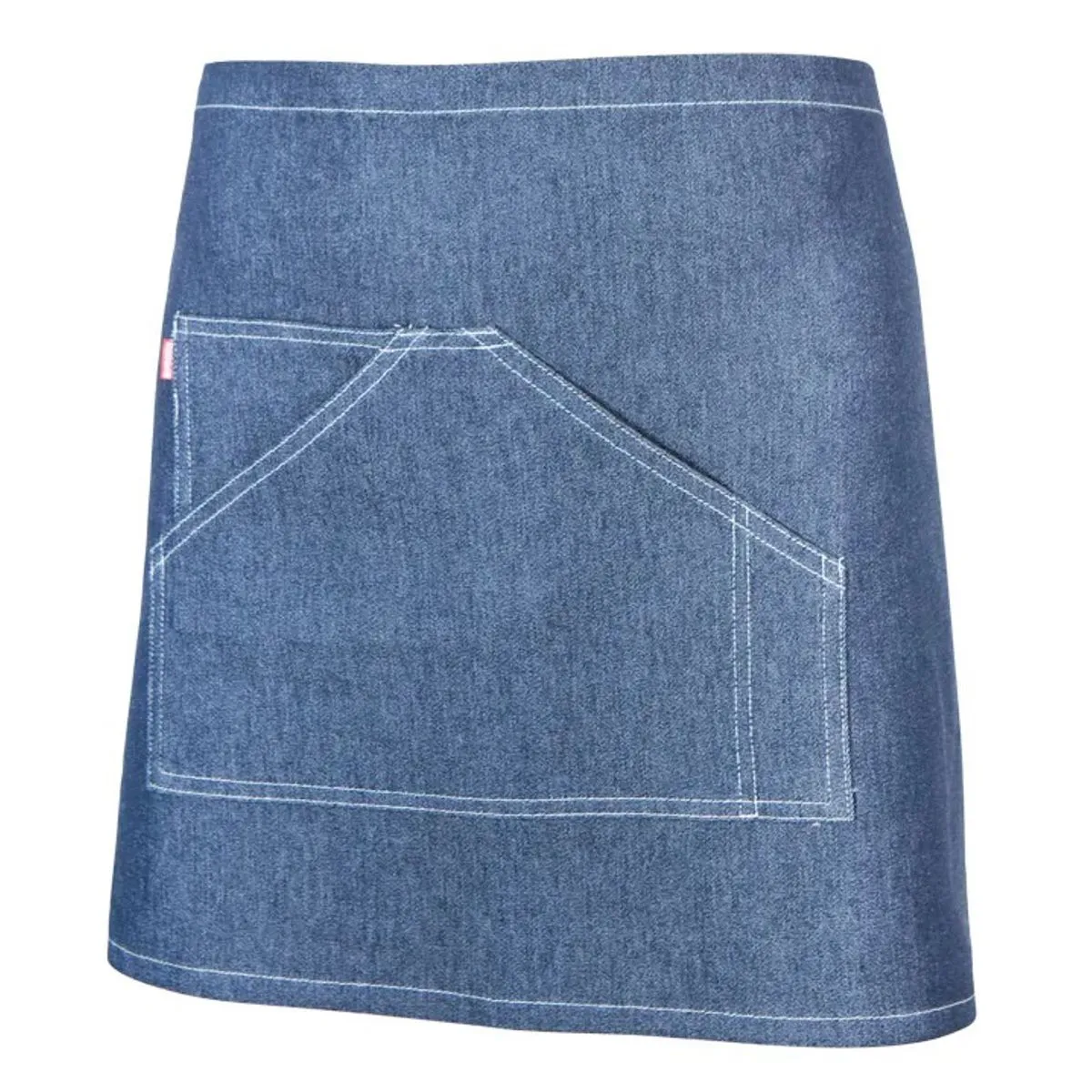 Delantal corto Velilla estilo vaquero Denim 404206