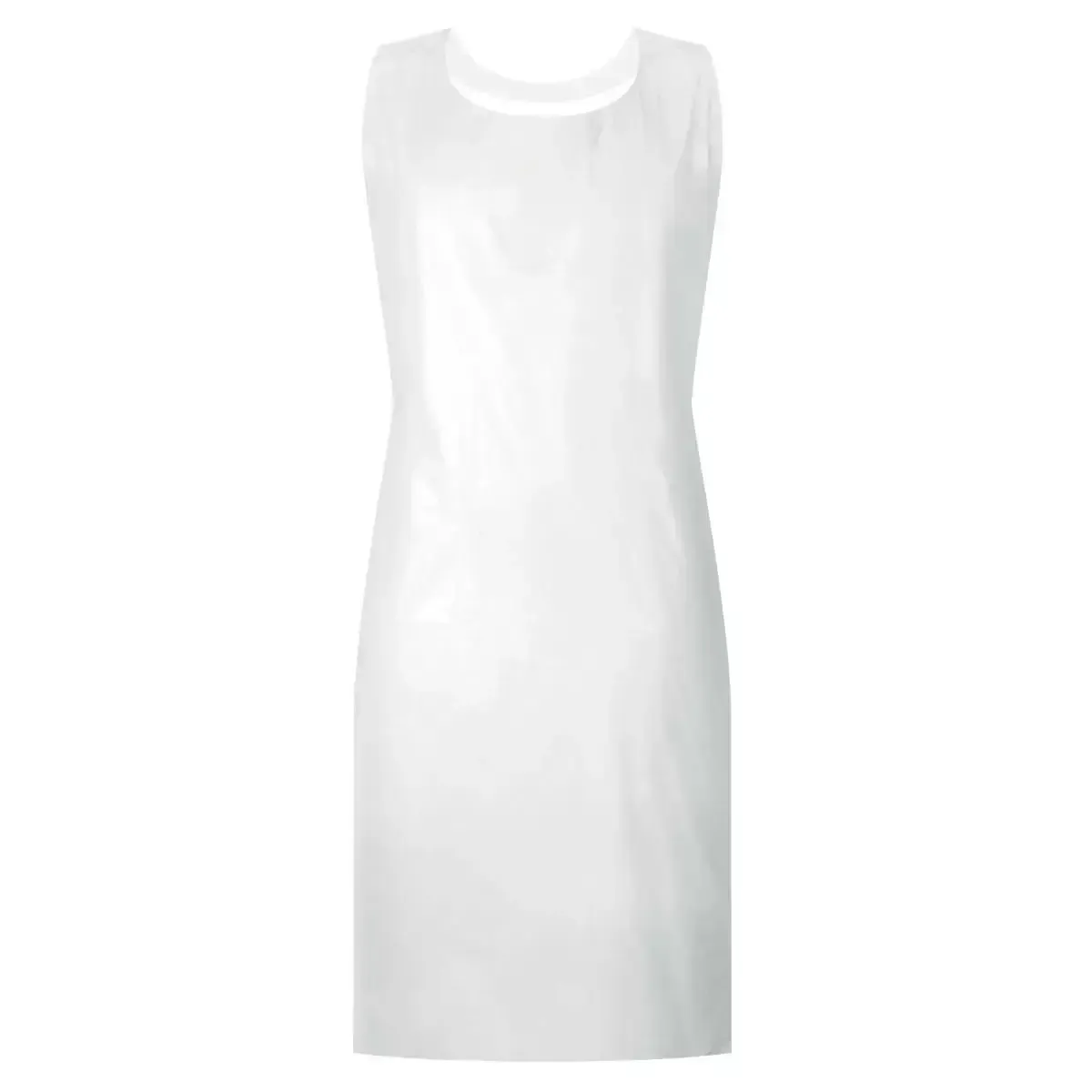 Delantal desechable de plástico impermeable 20 micras – 100 uds