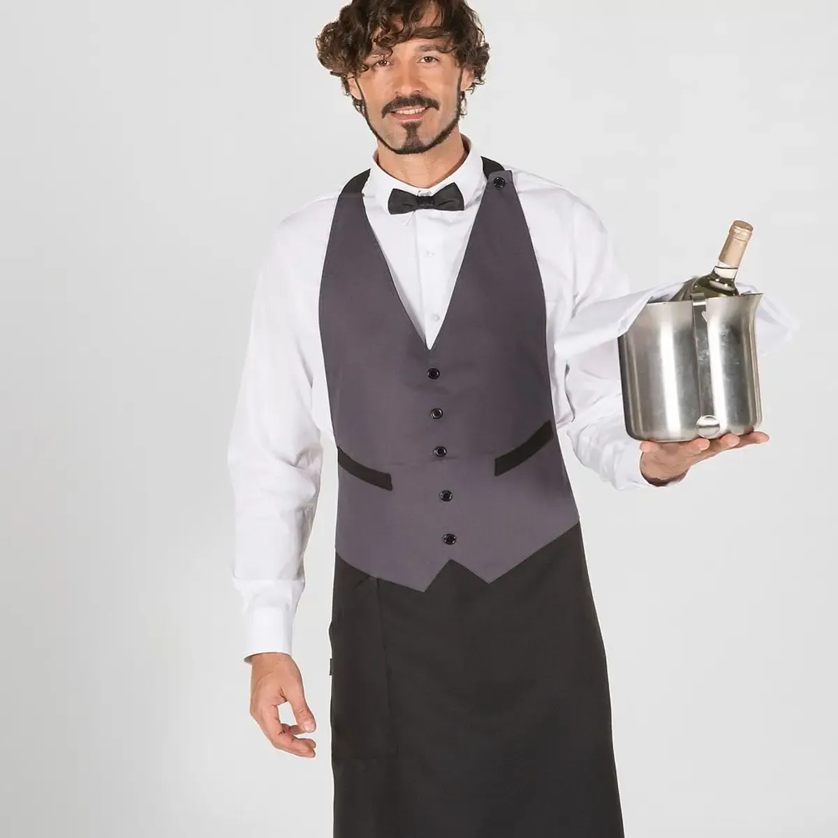 Delantales graciosos con efecto chaleco 1841 Garys