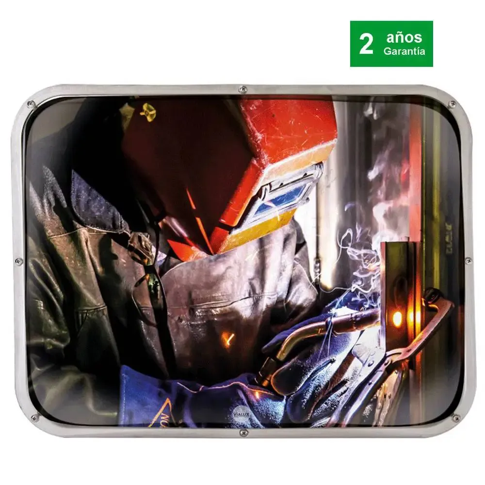 Espejos para altas temperaturas Acero inoxidable