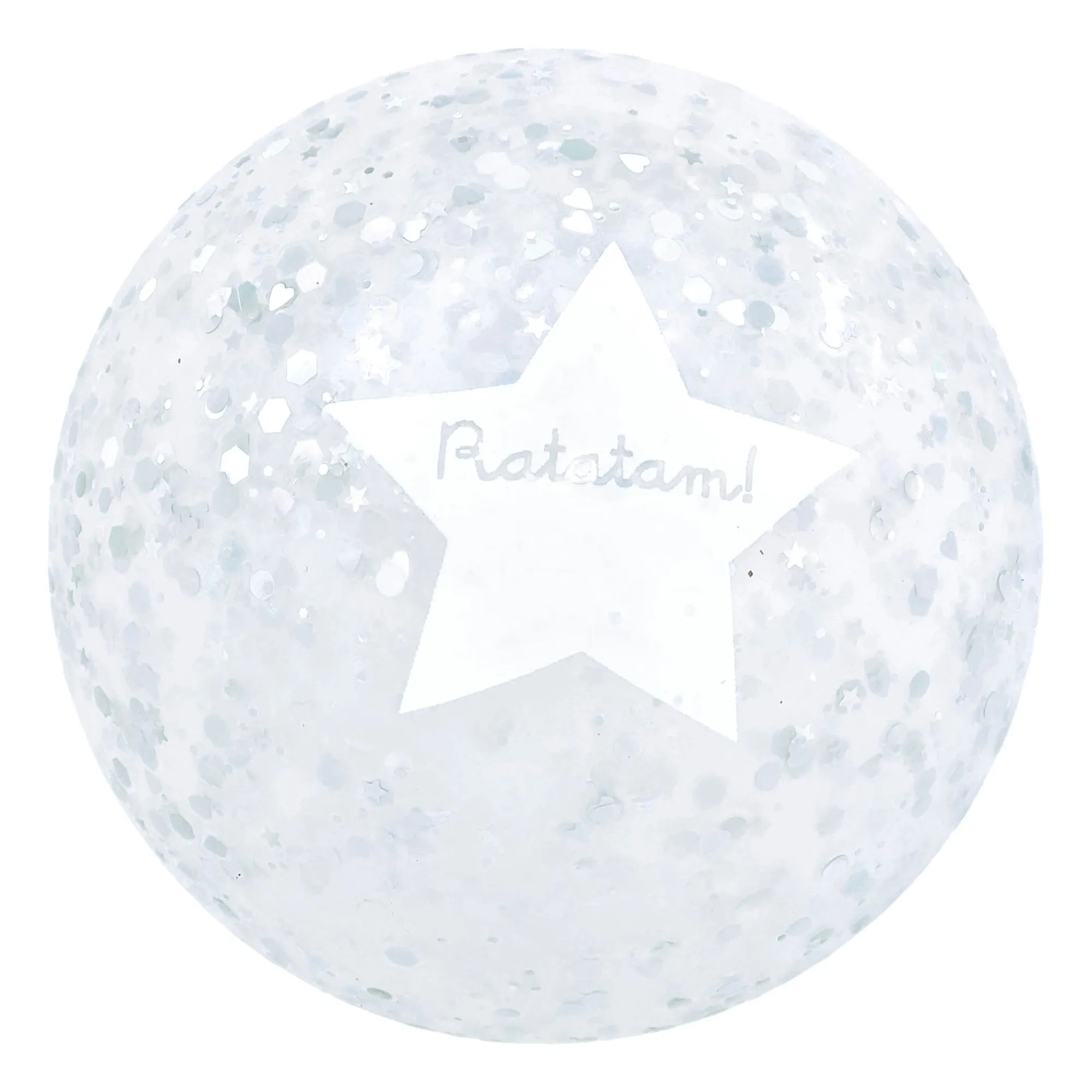 Balón Burbuja Plata 22 cm Ratatam - Imagen 2