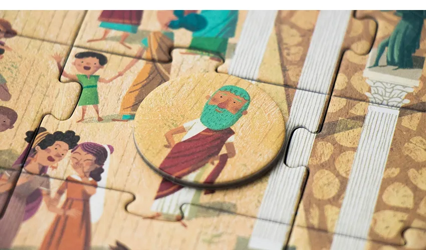 Go to Rome Puzzle y Juego de Observación Londji - Imagen 3