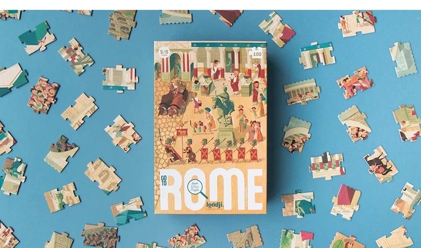 Go to Rome Puzzle y Juego de Observación Londji - Imagen 2