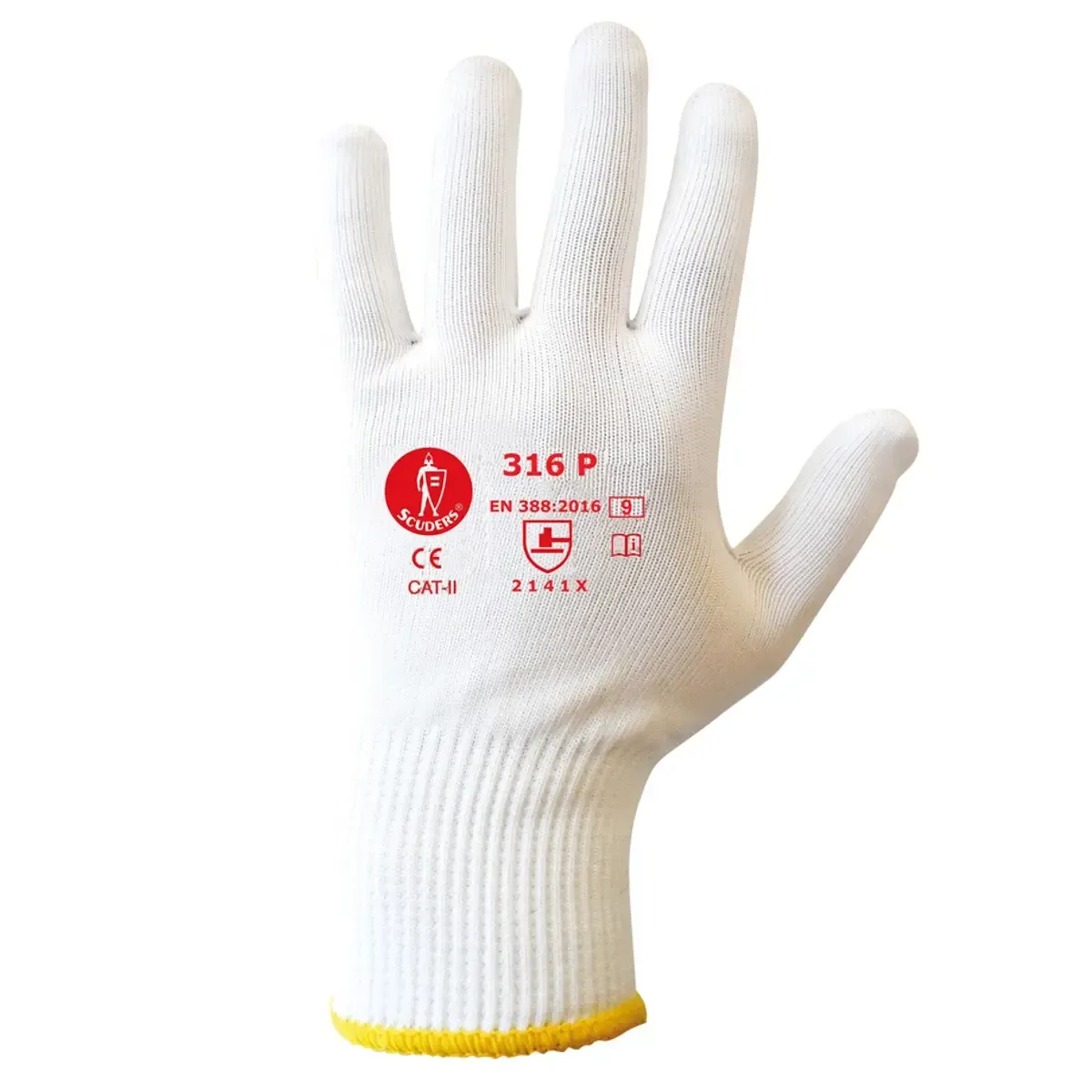 Guantes con tacto de nylon y puntos pvc 316P - Imagen 2