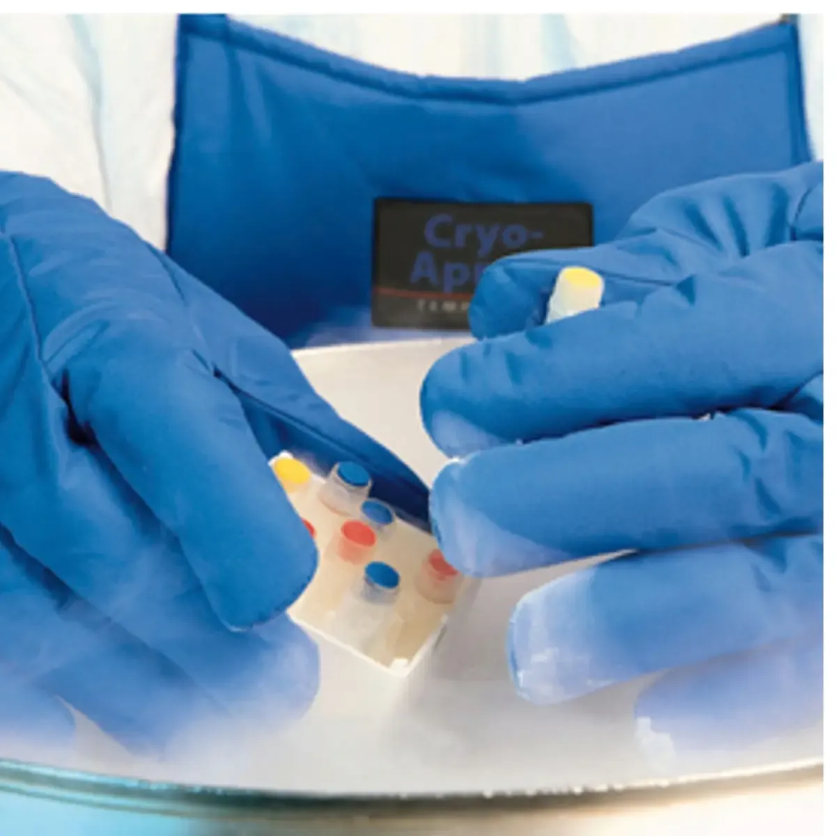 Guantes de trabajo criogénicos WR-WP Tempshield con puño - Imagen 2