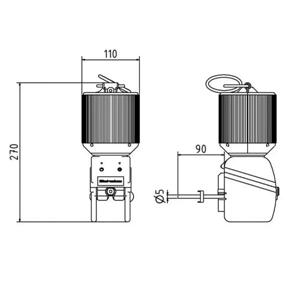 Baliza luminosa 360º Schake con batería incluida - Imagen 8