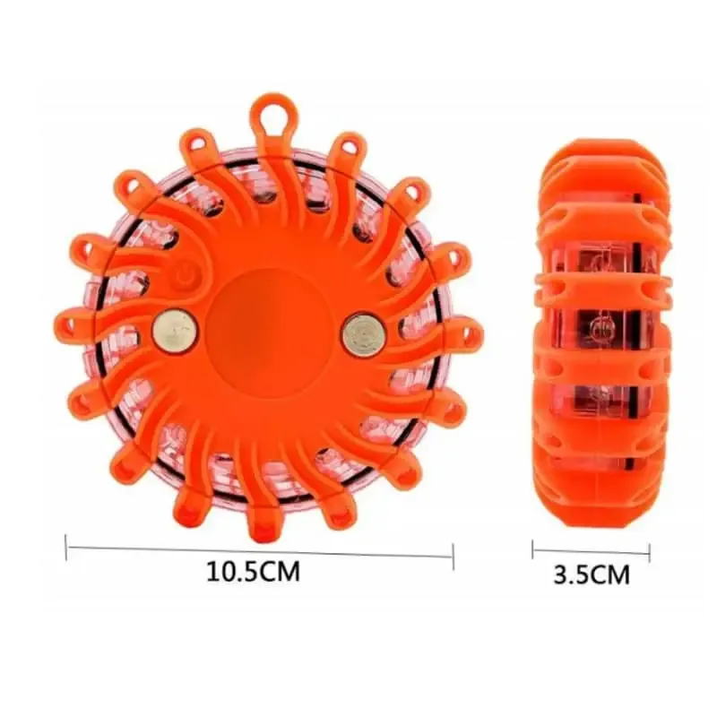 Maletín de 6 balizas de señalización Naranja - Imagen 3