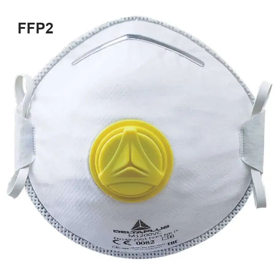 Mascarilla FFP2 NR con válvula – Caja 10 unidades