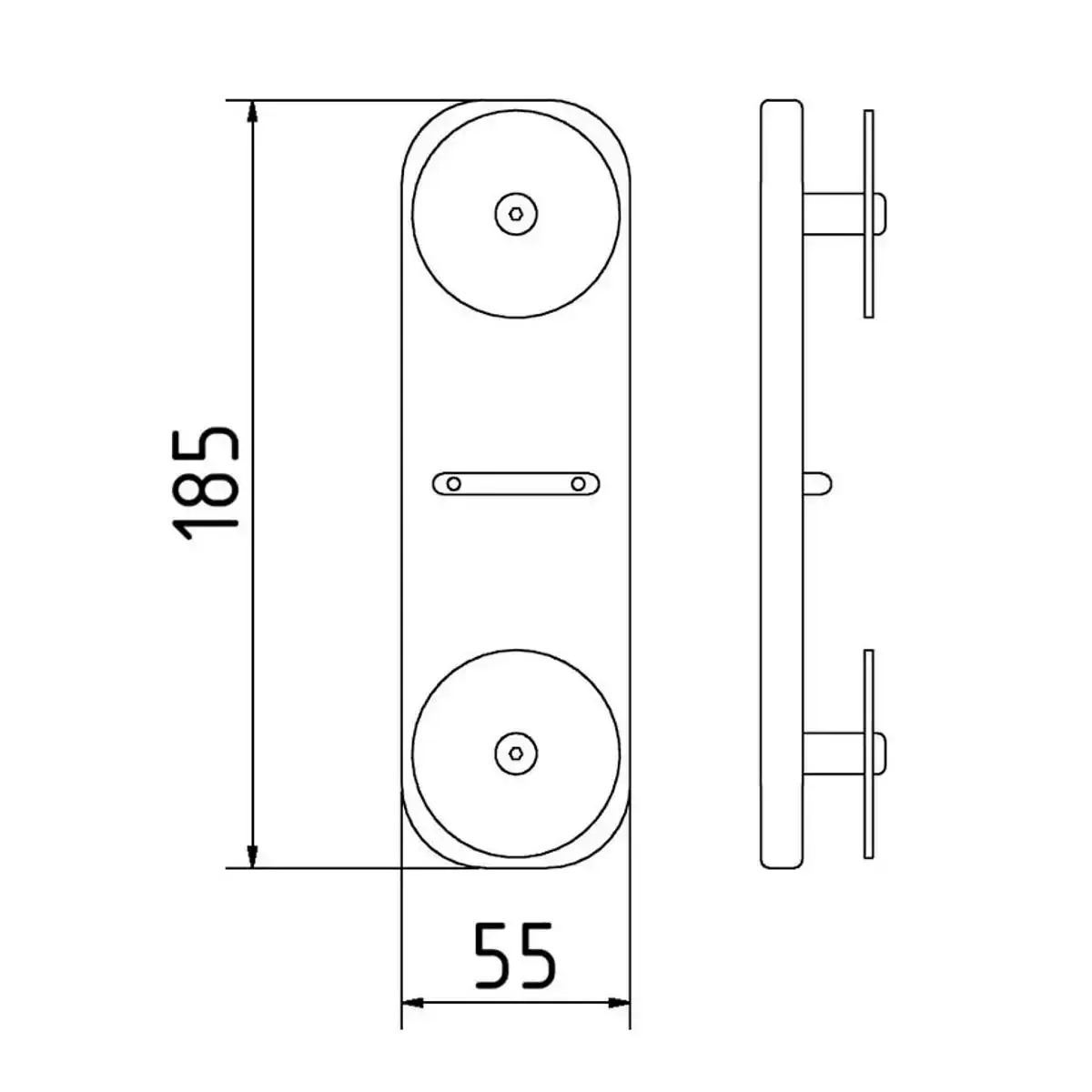 Conector para unir cubrezanjas de forma transversal – 33902-2 - Imagen 2