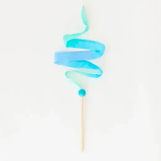 Mini Cinta de Baile de Seda Mini Streamer Sea Sarah’s Silks