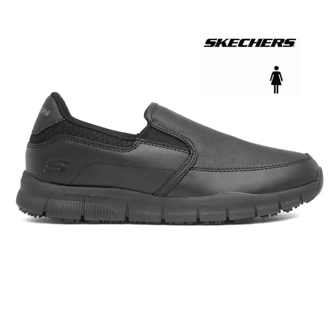 Mocasín skechers mujer de piel Nampa – Annod