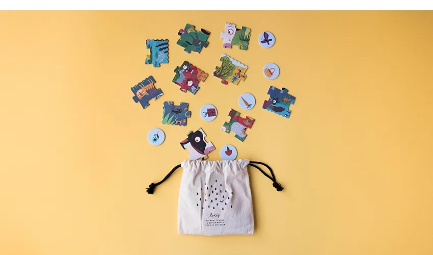 My Little Farm Pocket Puzzle y Juego de Observación Londji - Imagen 4