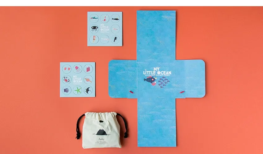 My Little Ocean Pocket Puzzle y Juego de Observación Londji - Imagen 3