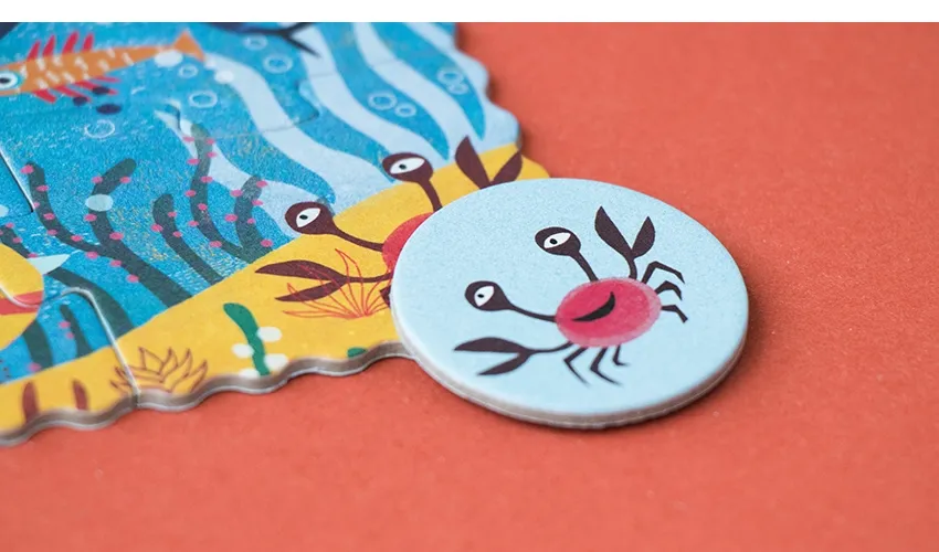 My Little Ocean Pocket Puzzle y Juego de Observación Londji - Imagen 4