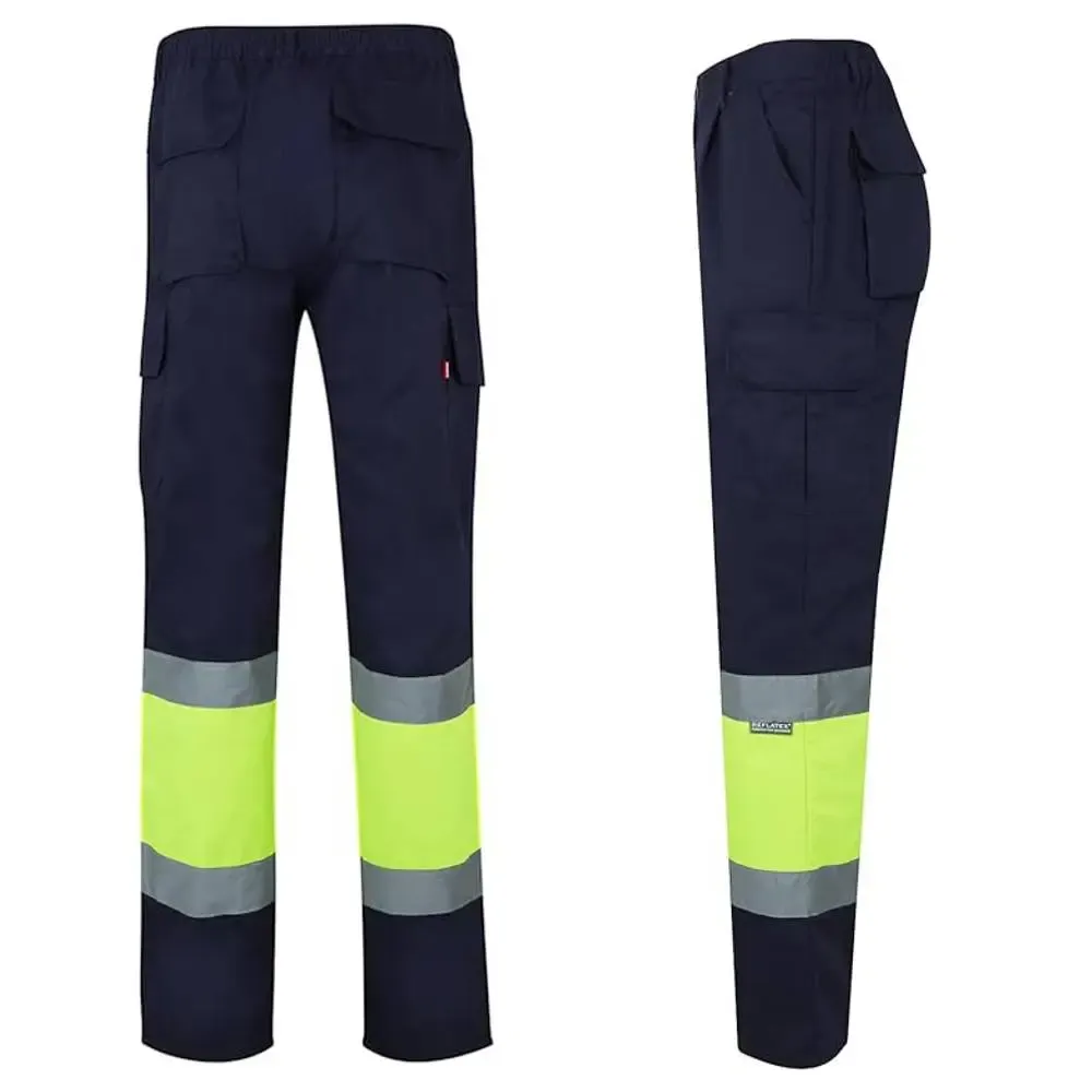 Pantalón Velilla 157 alta visibilidad bicolor - Imagen 2