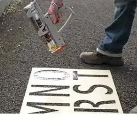 Pistola para sprays marcaje en obras y plantillas - Imagen 4