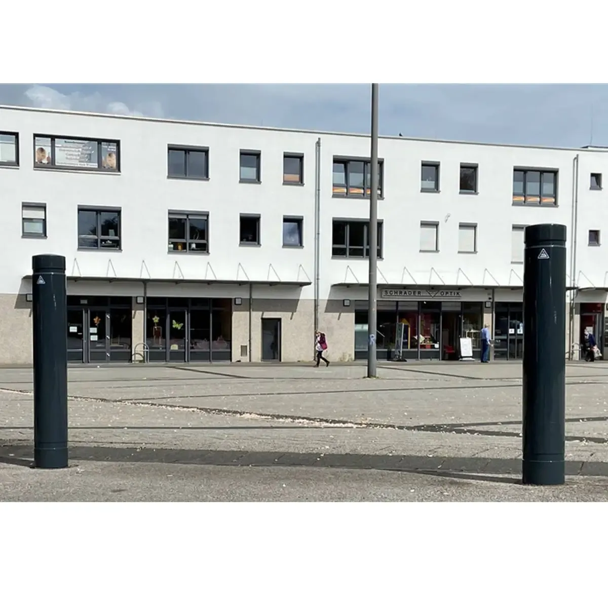 Bolardo de aluminio de 12 cm diámetro – Schake 40121 - Imagen 2