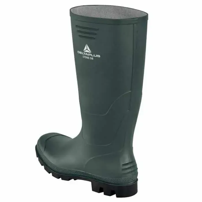 Botas de agua verdes caña alta – Stone OB FO - Imagen 2