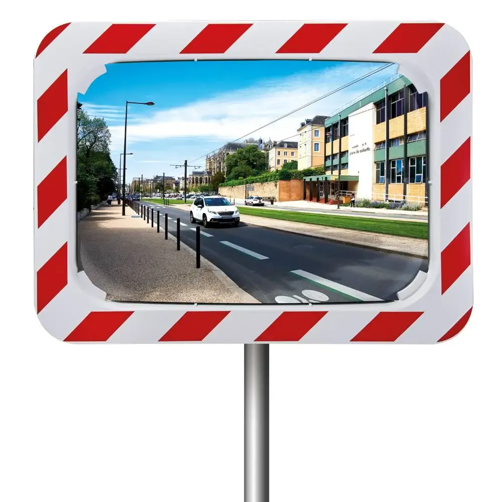 Espejo de tráfico rectangular retroreflectante calidad P.A.S. - Imagen 4