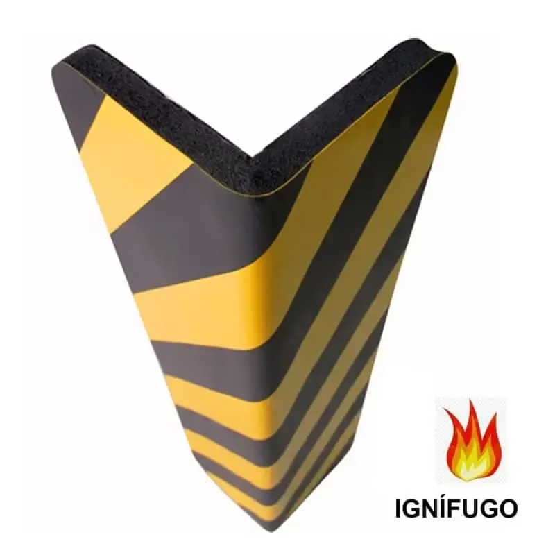 Protector garaje ignífugo para esquinas