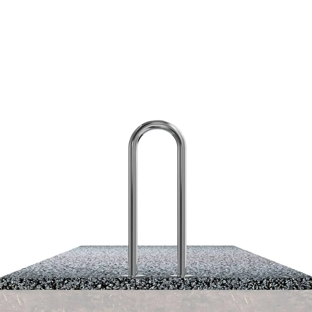 Protector peatones para atornillar de acero inox redondo - Imagen 2