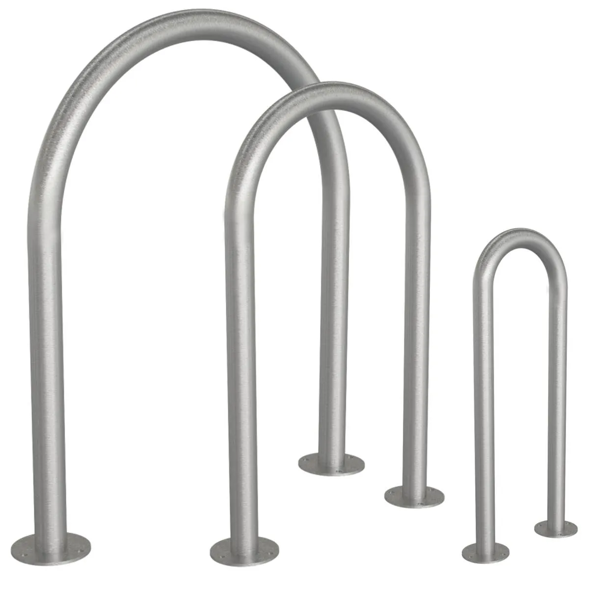 Protector peatones para atornillar de acero inox redondo - Imagen 8