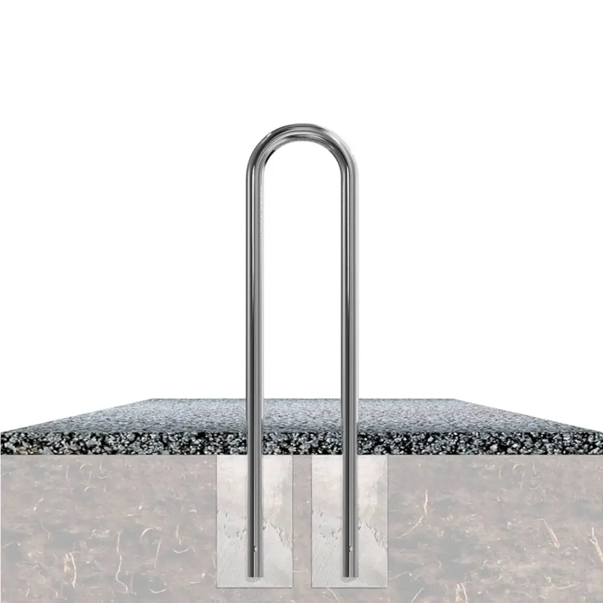 Protector peatones de acero inoxidable 30 cm ancho Schake - Imagen 2