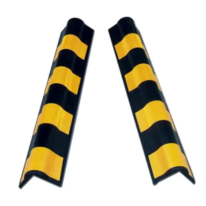 Protector esquinas garaje acabado redondeado reflectante