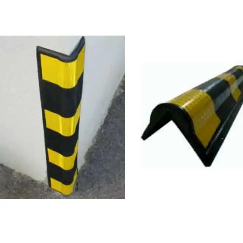 Protector esquinas garaje acabado redondeado reflectante - Imagen 2