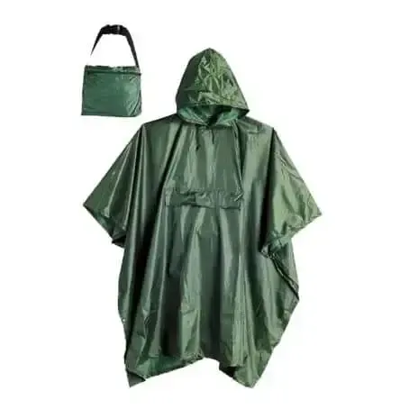 Poncho impermeable nylon