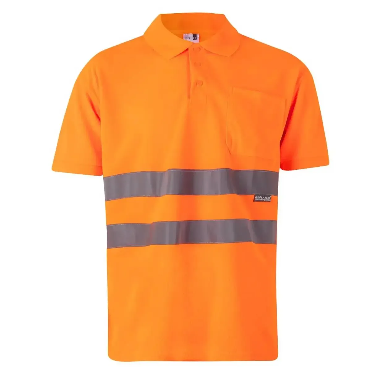 Ropa laboral alta visibilidad – Polo manga corta Velilla 172 - Imagen 2