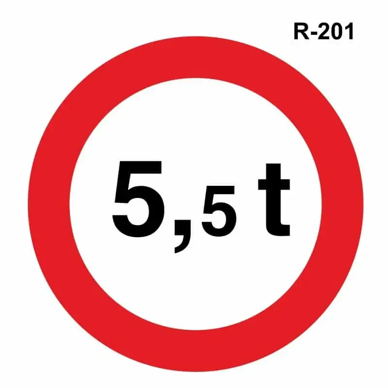 Limite de masa – ( R-201 )
