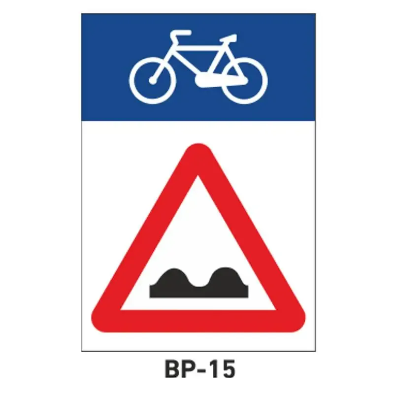 Señalización para ciclo-rutas – Perfil irregular ( BP-15 )