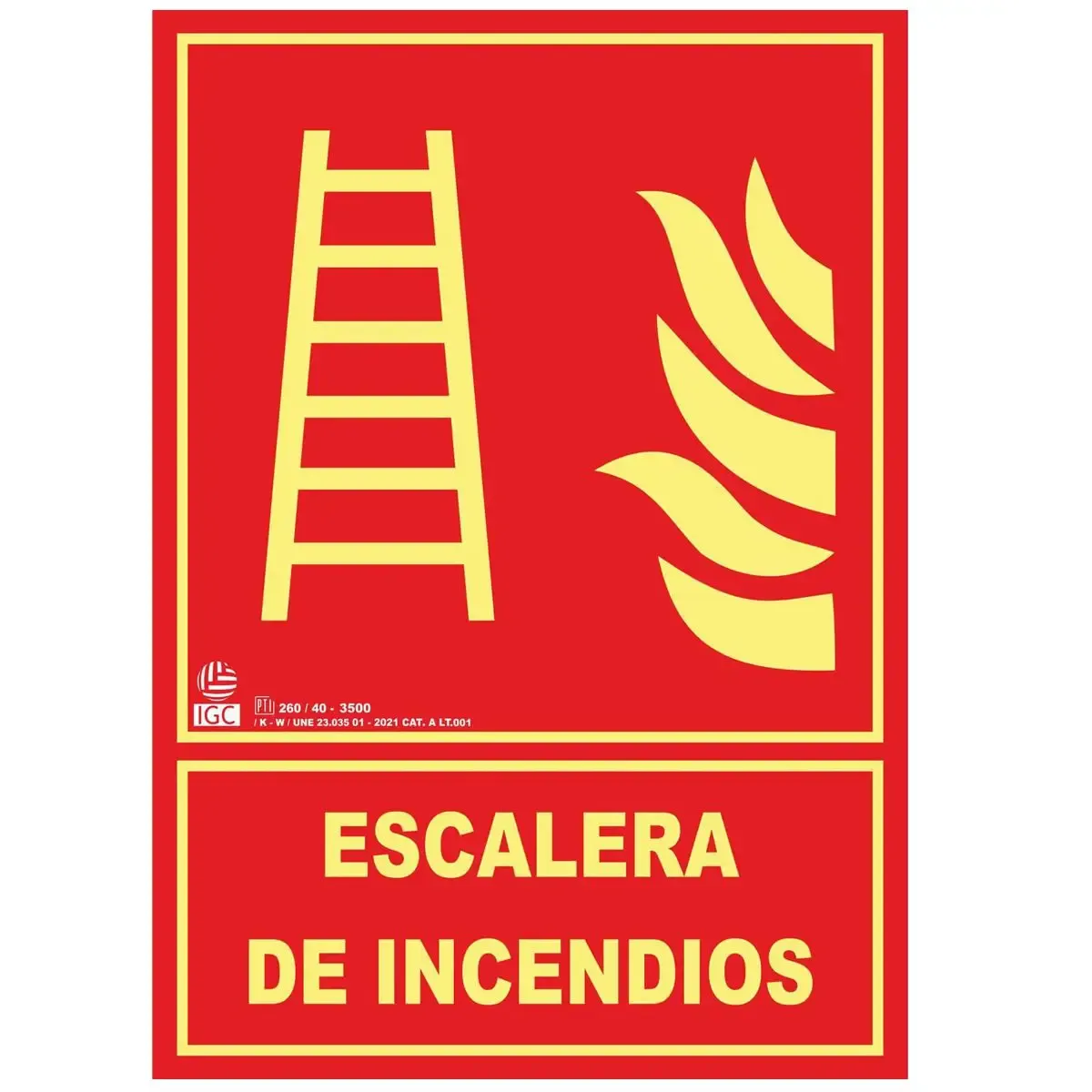 Señales de socorro : Escalera de incendios
