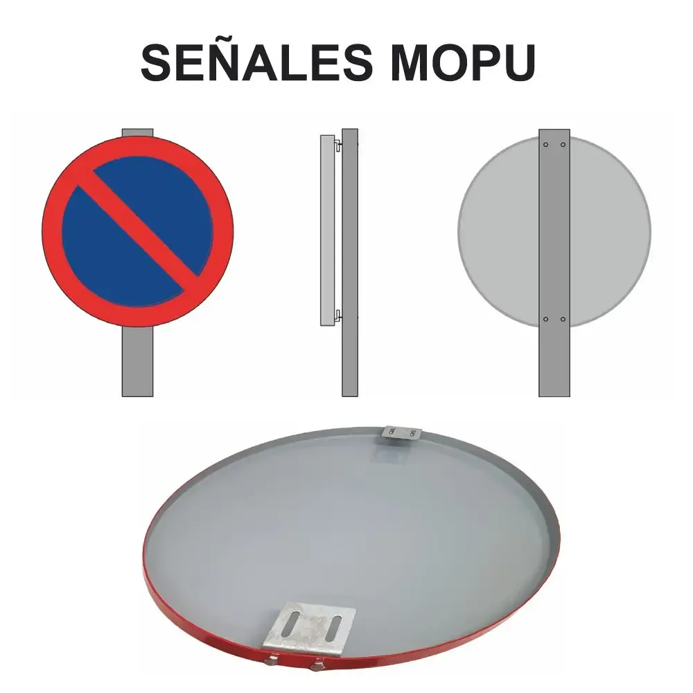 Señal de prohibido aparcar la primera quincena – ( R-308c ) - Imagen 3