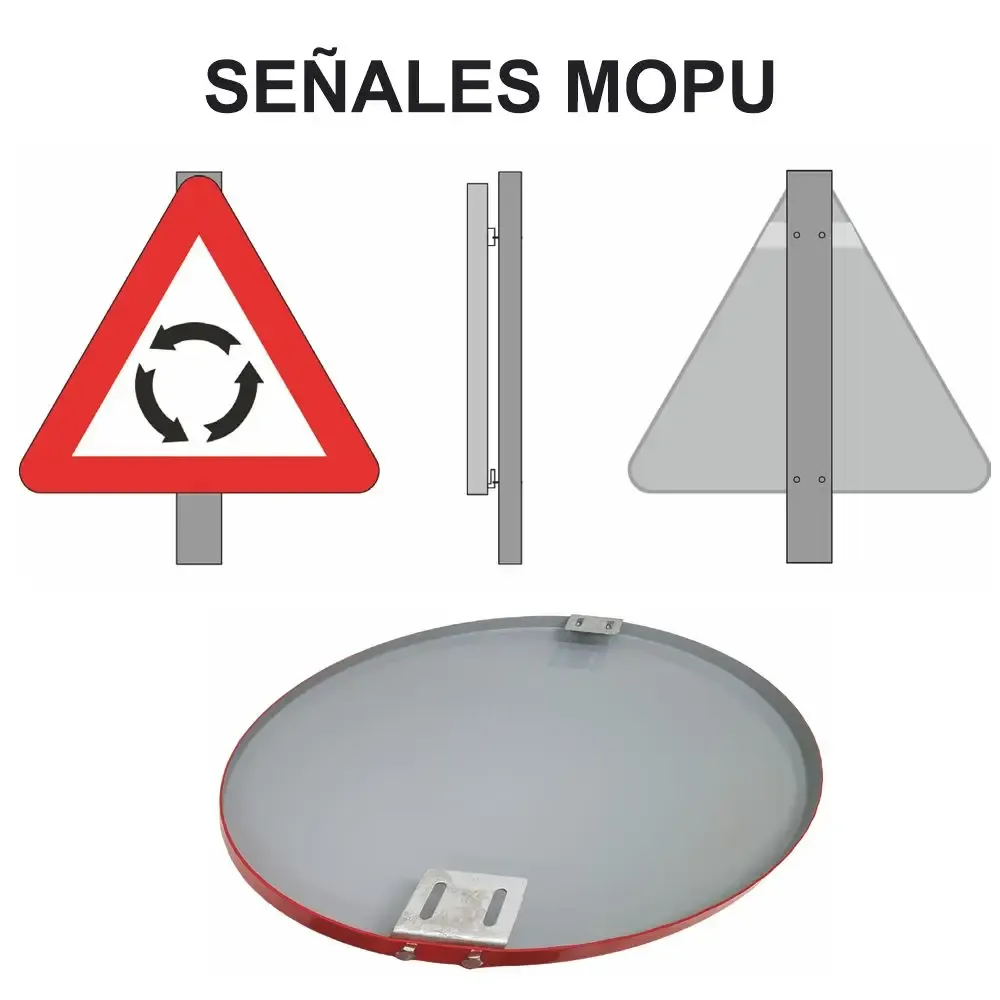 Señal circulación en los dos sentidos – ( P-25 ) - Imagen 3