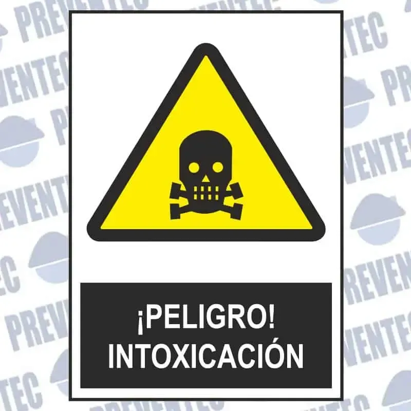 Señales de seguridad : Peligro de intoxicación