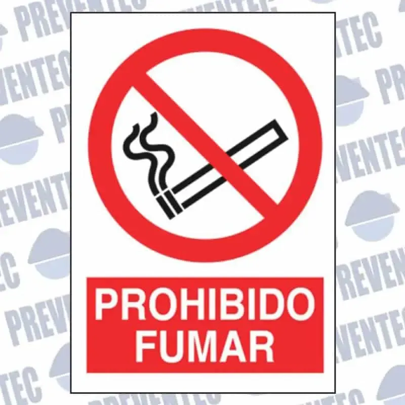 Señales de seguridad Prohibido fumar