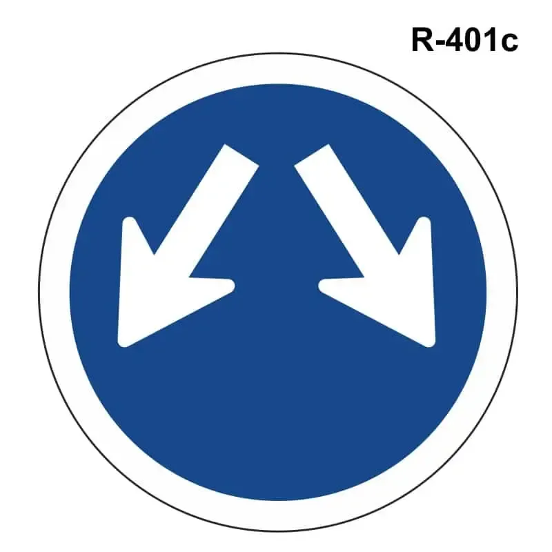 Paso obligatorio ambos lados ( R-401 c )