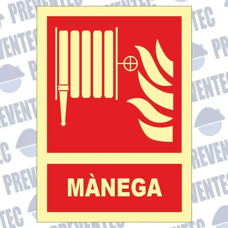 Senyal socors: Mànega d`incendis