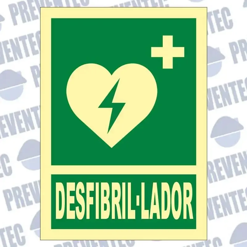 Senyal seguretat desfibril.lador