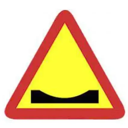 Señal de obra: Badén - Imagen 2