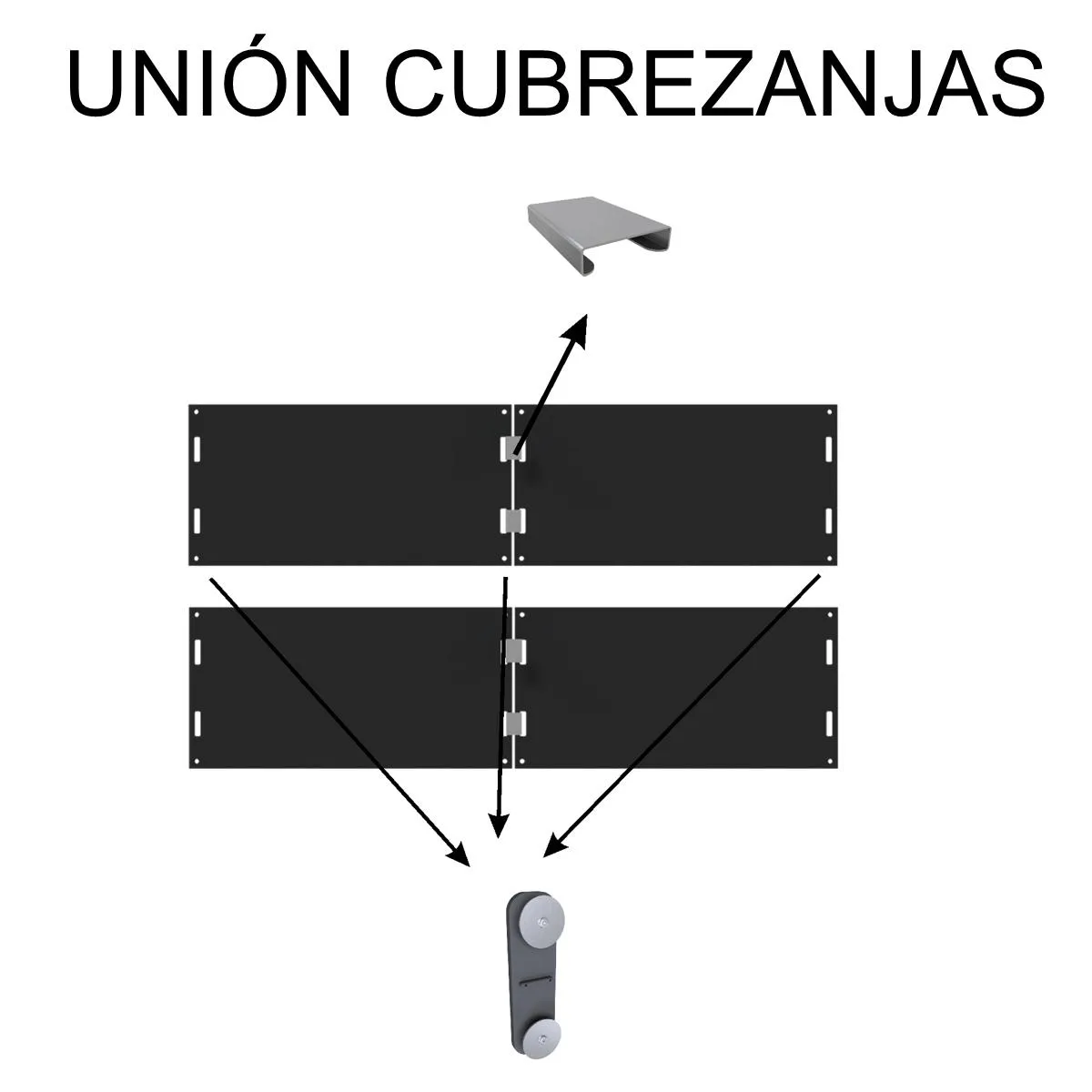 Conector para unir cubrezanjas de forma transversal – 33902-2 - Imagen 3