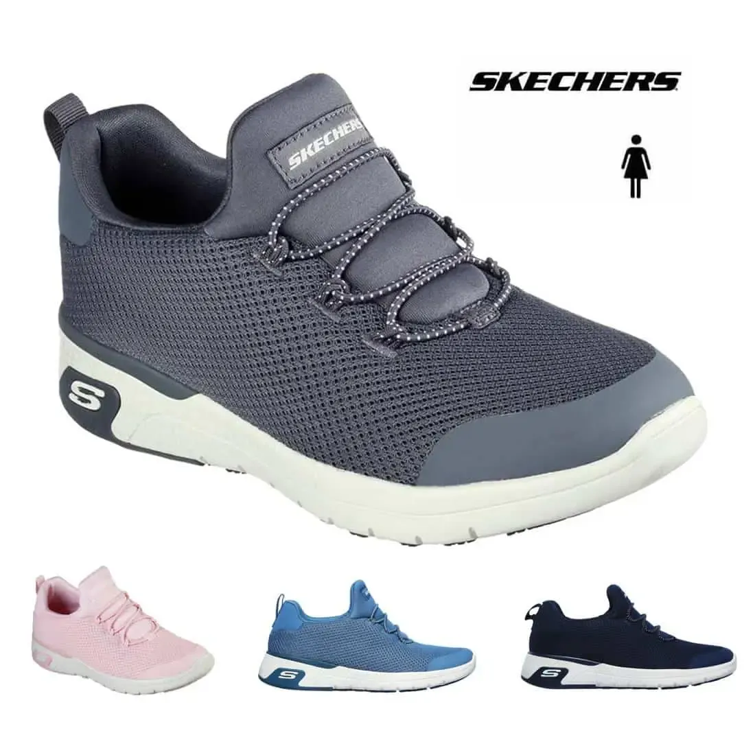 Zapatos de trabajo mujer Skechers Marsing – Waiola SR