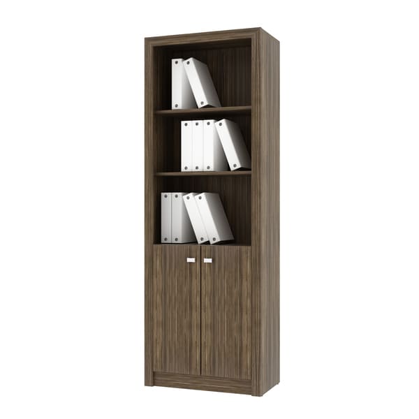 Gabinete 2 Puertas ME4110 Color Nogal - Imagen 2