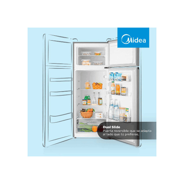 Refrigerador Frío Directo 207 lts MDRT294FGE50 Midea - Imagen 5