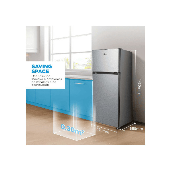 Refrigerador Frío Directo 207 lts MDRT294FGE50 Midea - Imagen 6