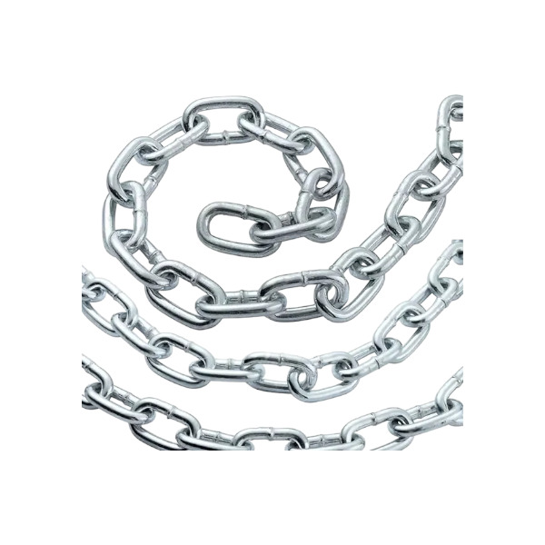 Cadena Eslabon Corto Galvanizada 13mm x 30 Metros Generica