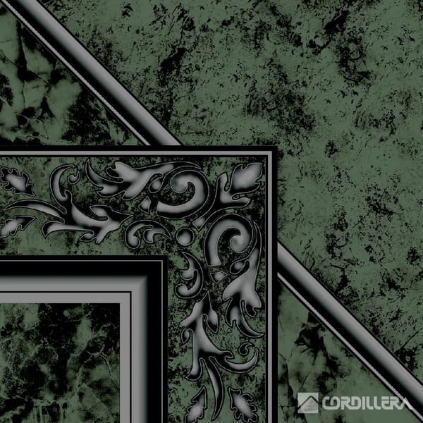 Cerámica Piso 33×33 Huilan Verde 1.96m2 Cordillera