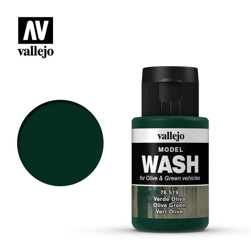 76519 Model Wash Olive green Verde oliva 35ml